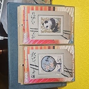 Set of New Cross Stitch Greeting Cards Kits